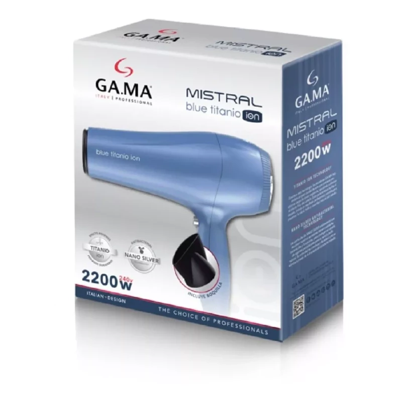 SECADOR MISTRAL BLUE TITANIUM GAMA