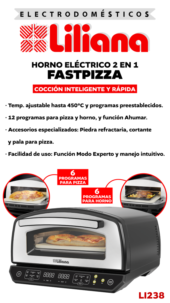 HORNO PIZZERO LILIANA FASTPIZZA