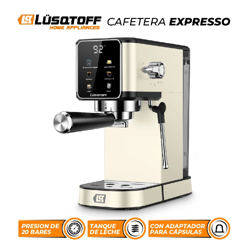 CAFETERA ESPRESSO/CAPS LUSQTOFF CREAM