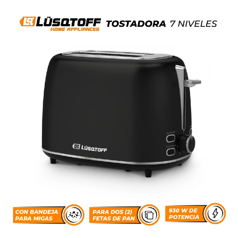 TOSTADORA VINTAGE LUSQTOFF NEGRA