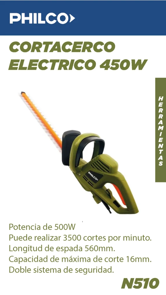 CORTACERCO PHILCO 450W