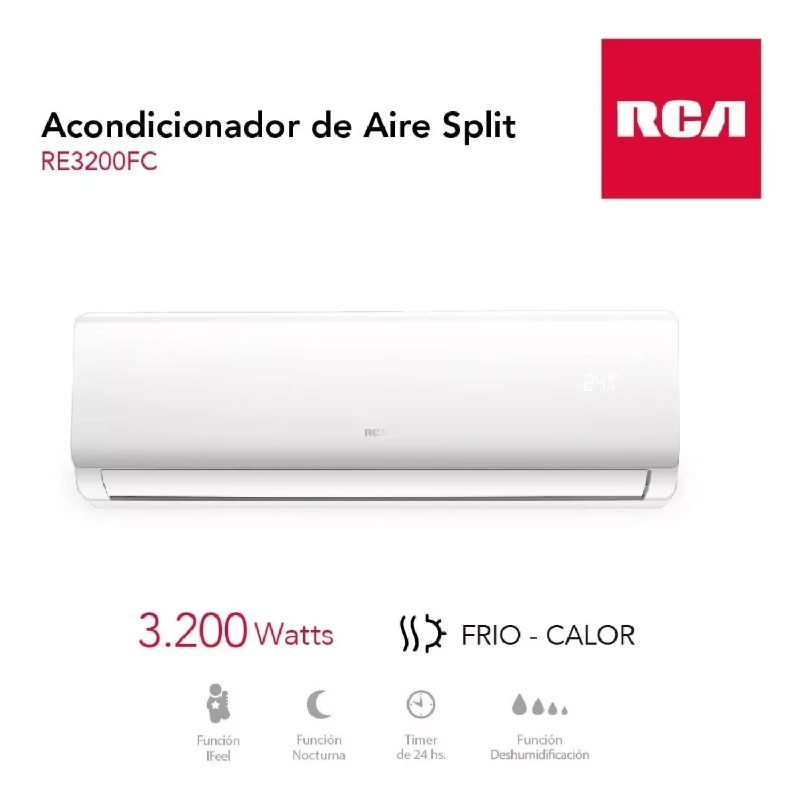 AIRE ACOND 3200W F/C RCA